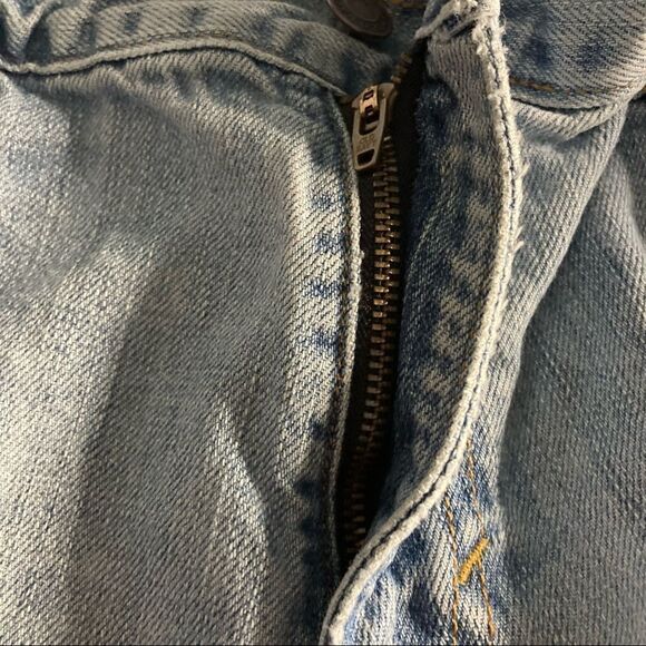 OLD NAVY Men’s Straight Light Wash Jeans, Blue, Size 33/32, 100%COTTON - Picture 5 of 10